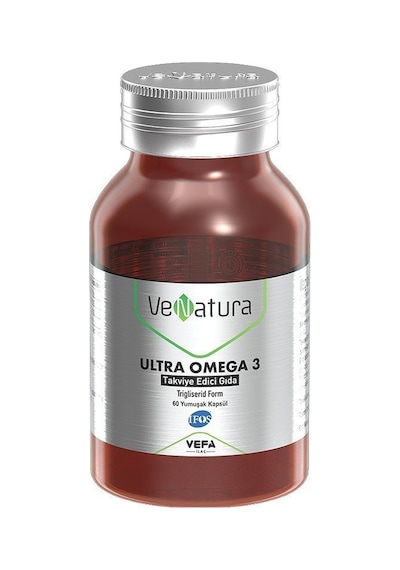 Venatura Ultra Omega 3 Takviye Edici Gıda 60 Kapsül