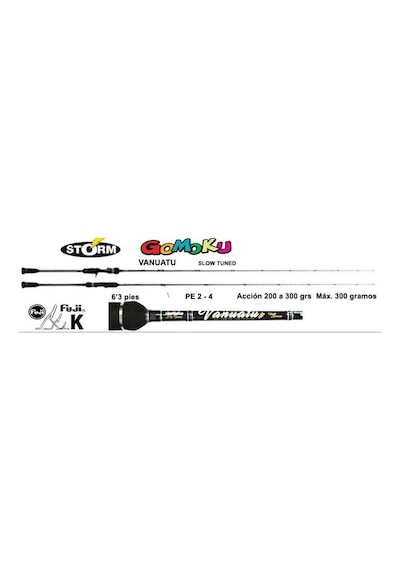 Storm Gomoku Vanuatu 190cm 300gr Aksiyonlu Tetikli Jig Olta Kamışı