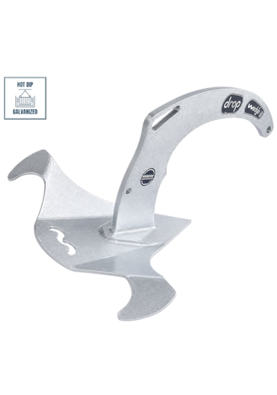 Wedge Drop Galvaniz Çapa 4 Kg.