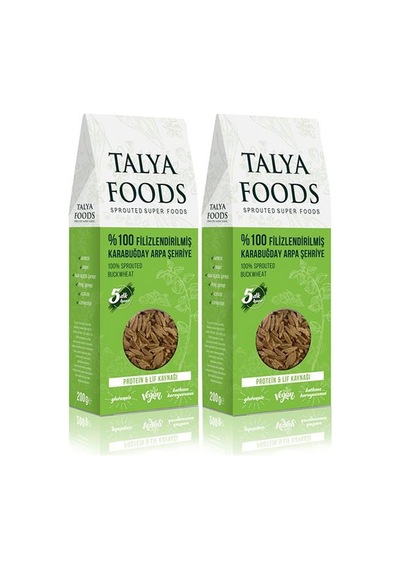 Talya Foods Karabuğday Arpa Şehriye 2 x 200 G