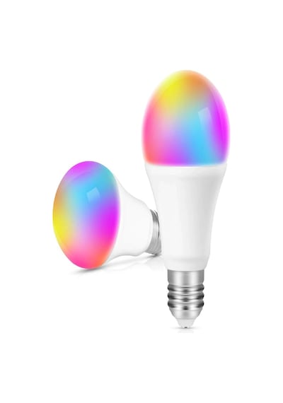Calido Rgb 10 Wat Led Uzaktan Kumandalı Renkli Foksiyonlu Renkli Ampul Lümen E27 Duy Işık Beyaz