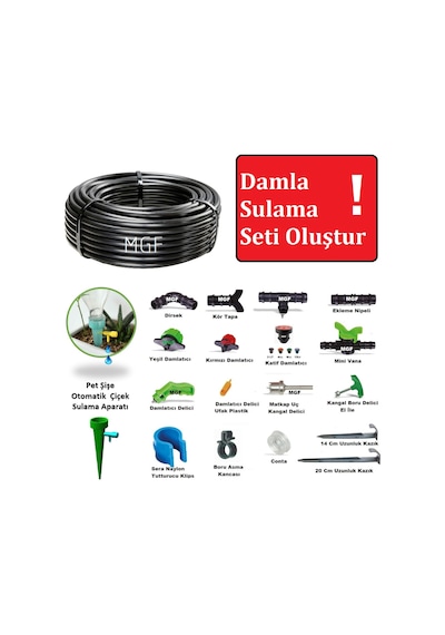Mgf Damla Sulama Boru Ve Aparatları (En Çok Satanlar) Tse