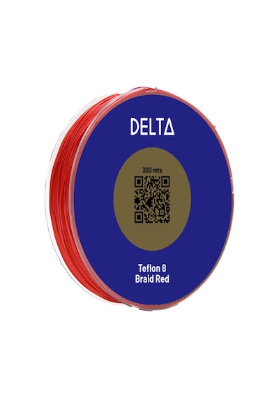 Delta Teflon X8 Braid Red 300m İp Misina 0.26mm