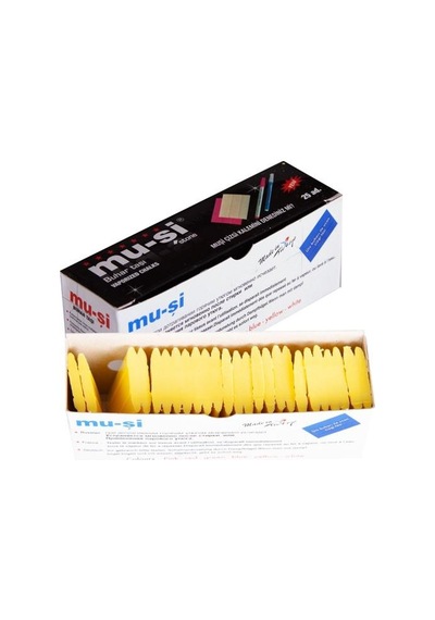 Muşi Çizgi Taşı Sarı Renk 25 Adet
