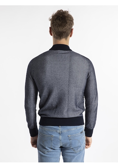 Zegna Erkek Mont Zg96N048 Lacivert-Gri Lacivert - Gri