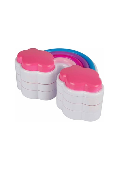 Sunman Gökkuşağı Şekilli 3 Katlı Makyaj Güzellik Seti G59142601SS1