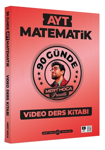 90 Günde AYT Matematik Video Ders Kitabı Mert Hoca Yayınları