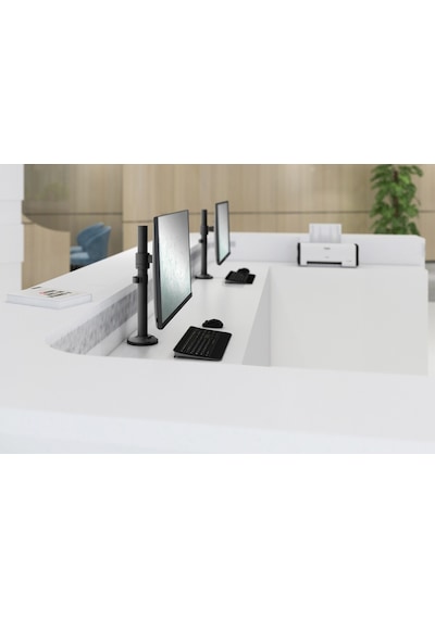 Digitus Sütun Tipi Tekli Monitör Tutucu 17-32" 8 Kg Maks Siyah