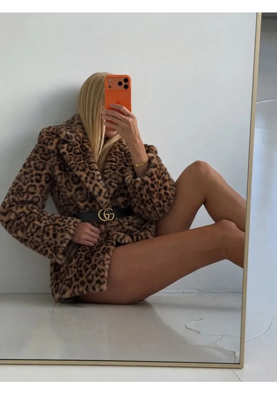 Havens Tiger Leopar Kürk Ceket