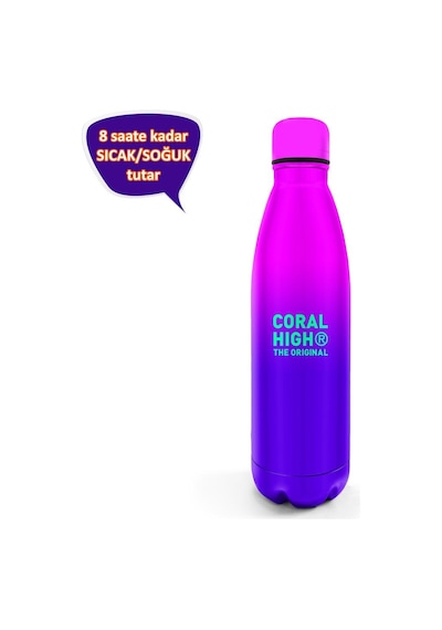 Coral High Pembe Mor Renk Geçişli Çelik Termos 500 Ml 11935