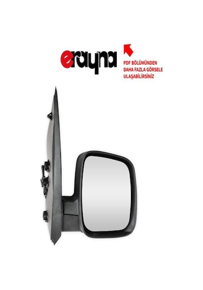 Fiorino Nemo Bıpper 2007-2024 Dış Dikiz Aynası Mekanik Sensörlü Astarlı Sağ A1045ma 735460566