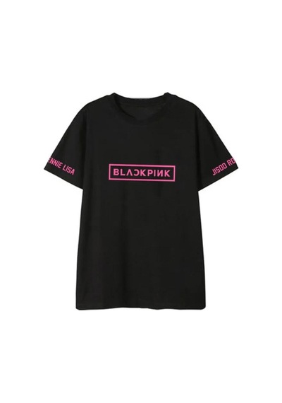 Noıssey Kırmızı Etiket Galashop Blackpınk T-shirts Model4745 17961 Siyah
