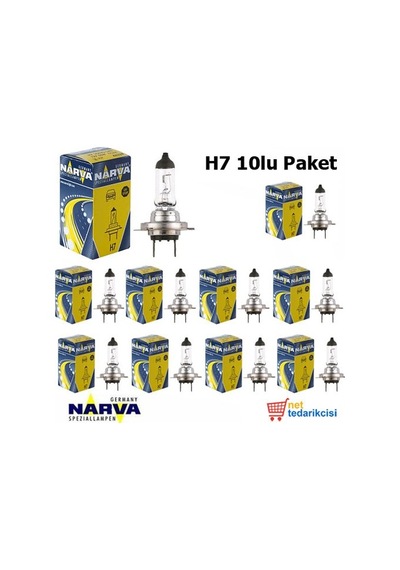 Narva Helogen H7 Ampul 55W 12Volt 10Lu Paket 48328