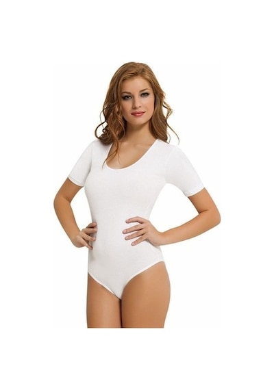 Nbb Bayan Kısa Kollu Çıtçıtlı Body 2945