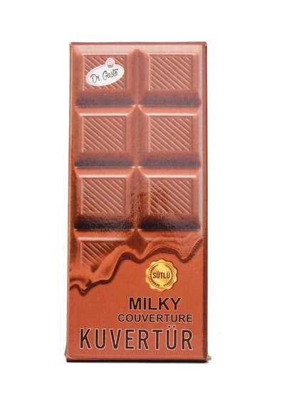 Kuvertür Mini Çikolata Sütlü 200 G Ganaj, Kaplama Ve Dolgu İçin Kuvertür