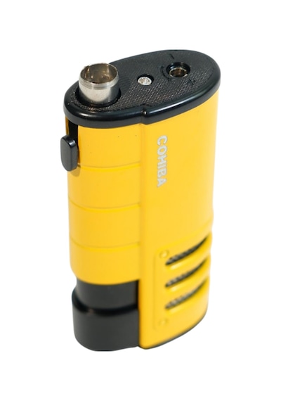 Cohiba 3 Torch Pürmüz Delicili Sarı Puro Çakmağı - Tr9590