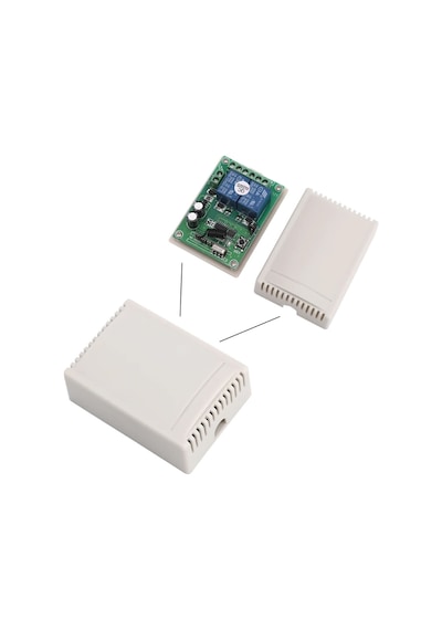 433Mhz RF 2 Kanal Röle Modül DC 12V  Kablosuz Motor Pompa Fan