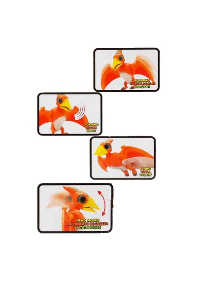 Pterodactyl Junior Dinozor Sesli Hareketli Dinozor Figür Oyuncak Hediyelik Figür Oyuncaklar Dinozor
