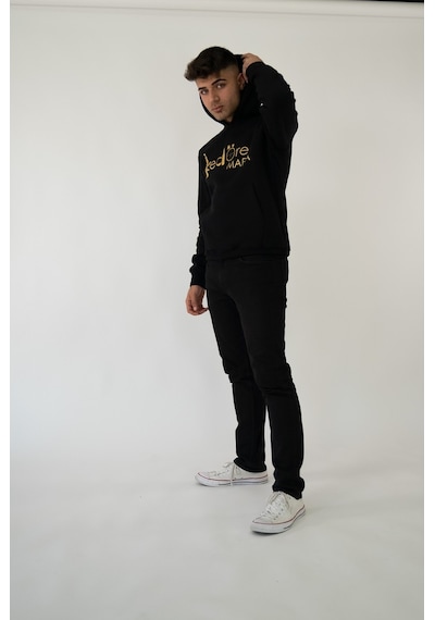 Keçiören Mafıa Kapşonlu Siyah Unisex Sweatshirt Hoodie Polar Siyah