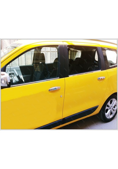 Dacia Lodgy Krom Cam Çıtası 4 Prç. 2012 Üzeri P. Çelik