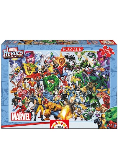 Educa Puzzle 1000 Parça Marvel Kahramanları 15193
