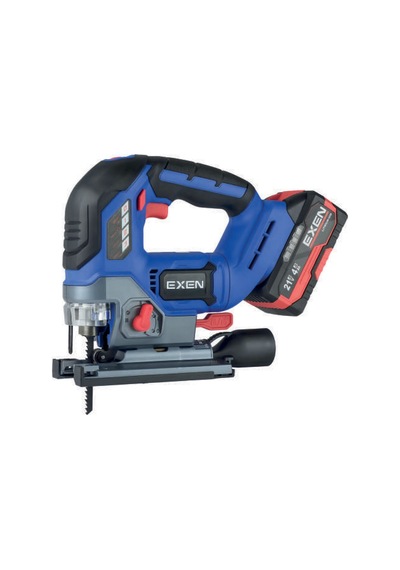 Exen En 474 Dk Kömürsüz Şarjlı Dekupaj Testere 21v 4.0 Ah 135mm