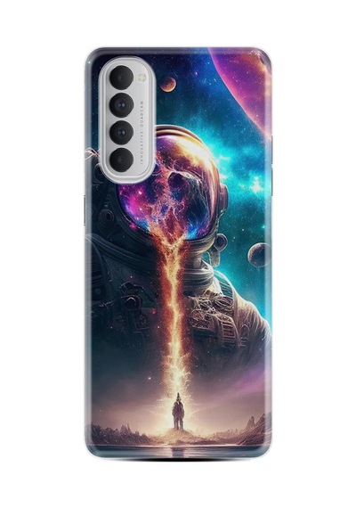 Oppo Reno 4 Pro Kılıf Hayat Serisi Desenli Astronot Power-ürün Kodu 2010