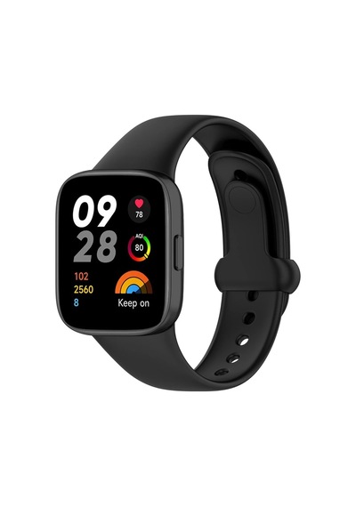 Newface - 926 - Xiaomi Redmi Watch 3 Origin Silikon Kordon - Csmo-tex - - Siyah