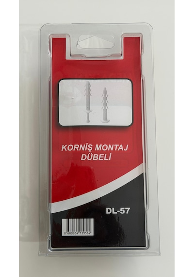 Medalyan Korniş Montaj Dübeli Ve Çivisi