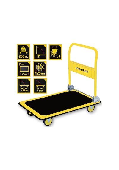 Stanley PC528 Profesyonel Paket Taşıma Arabası