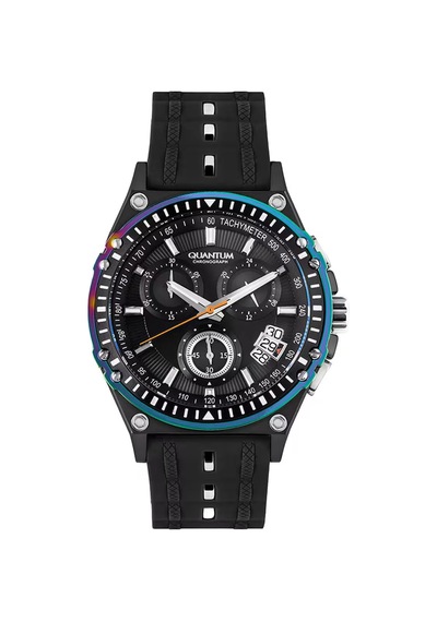 Quantum 44 Mm Quartz Saat Hng848.651 Siyah