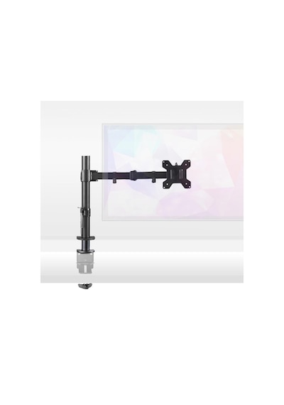 Sline M051 13-27inch Hareketli Masa Üstü Tekli Monitör Standı