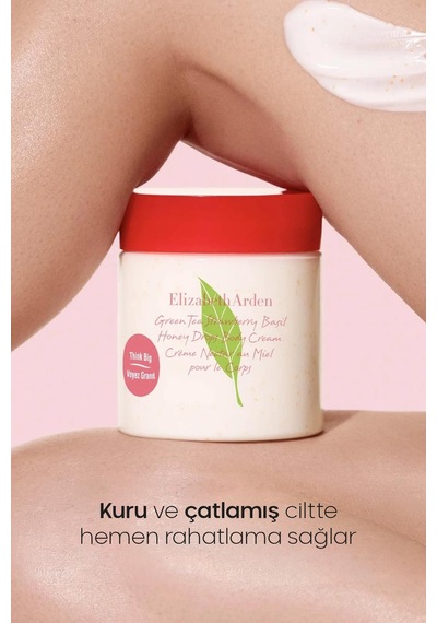 Elizabeth Arden Green Tea Strawberry Basil Honey Drops Vücut Kremi 500 ML
