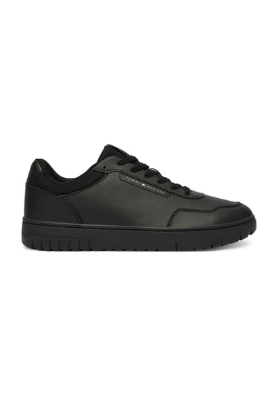 Tommy Hilfiger Erkek Deri Bağlamalı Rahat Taban Düz Model Siyah Sneaker Fm0fm05713-bds-12784 Siyah Tommy Hilfiger Erkek Deri Bağlamalı Rahat Taban Düz Model Siyah Sneaker Fm0fm05713-bds-12784 Siyah