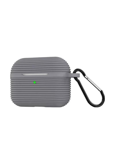 Newface Apple Airpods Pro 3 3.nesil Raven Silikon Kılıf - Gri
