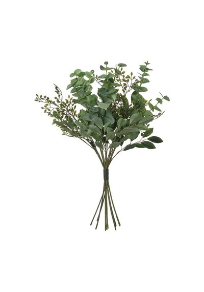 Ikea Smycka Yapay Buket, Yeşil, 60 Cm, İç-dış Mekan Okaliptüs