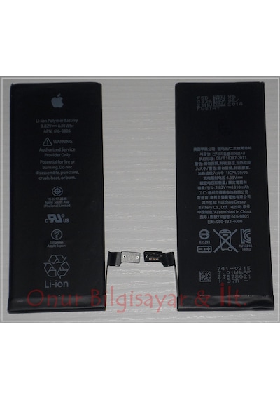 Apple Uyumlu iPhone 6  4.7" Batarya 1810Mah Pil
