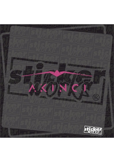 Akıncı Hologram Sticker Pembe