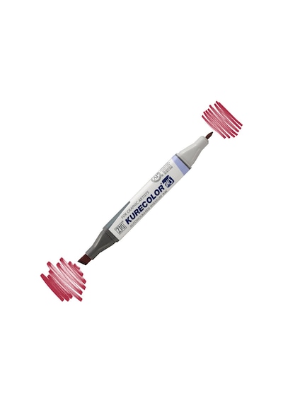 Zig Kurecolor Kc3000 Twin S Marker Kalem 268 Deep  Red