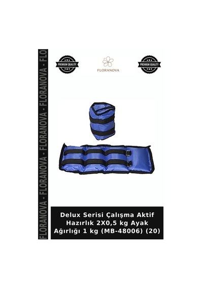Delux Serisi Çalışma Aktif Hazırlık 2x0,5 Kg Ayak Ağırlığı 1 Kg Mb-48006 20 Belirtilmemiş