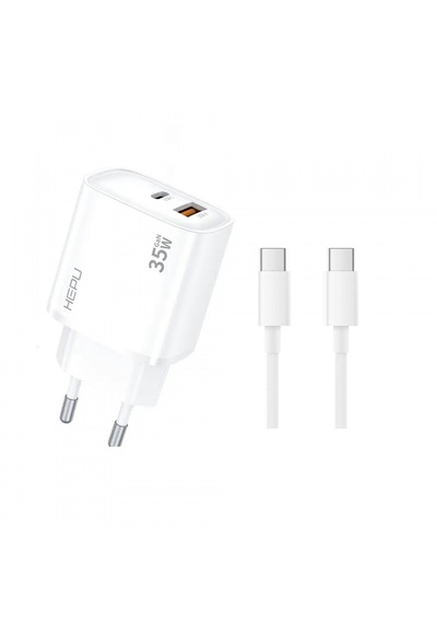 Hp-c30 35 Watt Gan Şarj Adaptörü 2-port Fast Charger Hızlı Şarj A