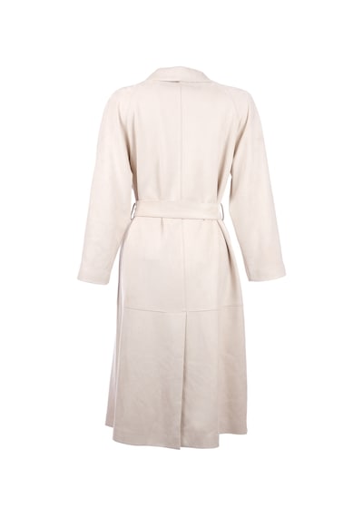 Scl Minimalist Oversize Midi Pardesü - Günlük & Şık Bej