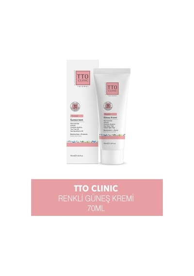 Tto Clinic Renkli Güneş Kremi 70ml