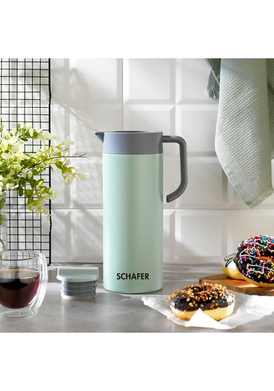 Schafer Click Termos 1.3 L-yeşil Çok Renkli