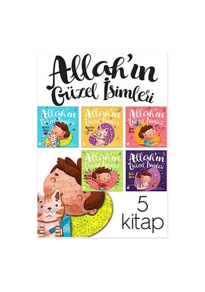 Allah'ın Güzel İsimleri-5 Kitap Takım - Özkan Öze - Uğurböceği