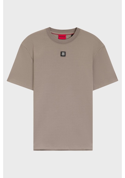 Hugo Erkek T Shirt 50505201 237 Gri