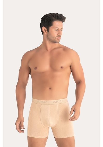 Arma Yıldız 6'lı Paket Erkek Pamuklu Likralı Esnek Kumaş Renkli Boxer Çok Renkli