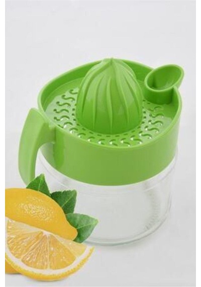 300ml Cam Hazneli Limon Sıkacağı Yeşil