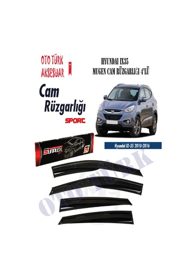 Hyundai I30 2012-2016 Mugen Cam Rüzgarlığı Ön-Arka