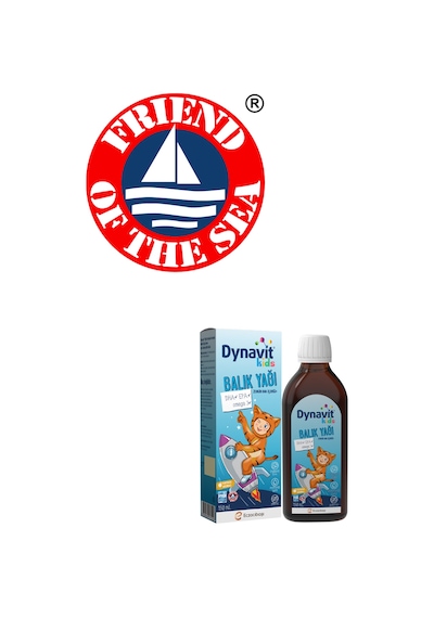 Dynavit Kids Balık Yağı 150 Ml - Çocuklar İçin 1300mg Balık Yağı, Omega-3, Epa, Dha - Portakal Aromalı